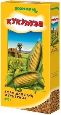 ЗООМИР "Кукуруза" Сухой корм для птиц и грызунов