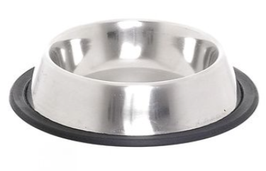 Papillon миска металлическая с нескользящим покрытием для собак