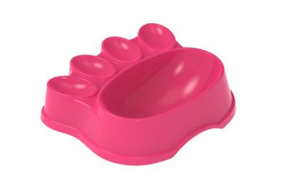 Купить green petcare миска пластиковая для собак и кошек, розовая
