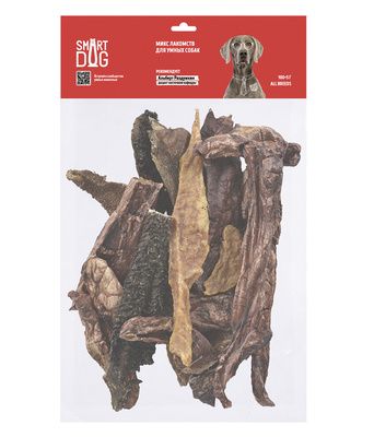 Купить smart dog лакомства микс лакомств для умных собак
