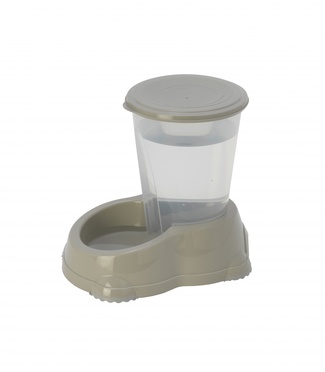 Купить moderna smart авто-поилка пластиковая нескользящая для собак, теплый серый