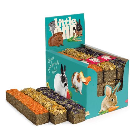 Купить little one лакомство для грызунов Палочка из луговых трав с топпингом