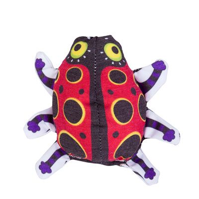 Купить Антицарапки игрушка для кошек "Божья коровка" с валерианой