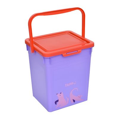 Купить tappi Мюнтер контейнер пластиковый для корма для собак и кошек, фиолетовый