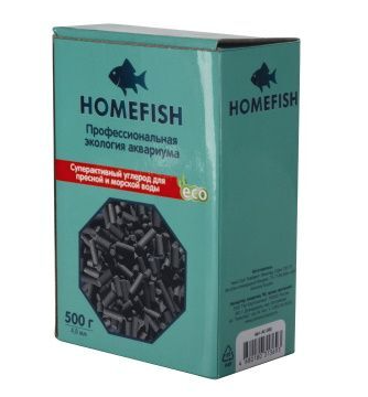 Купить homefish активированный уголь для аквариума