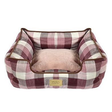 СКИДКА Lelap лежанка для кошек и собак прямоугольная "Мезаж"