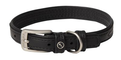 Купить rogz leather ошейник для собак, черный