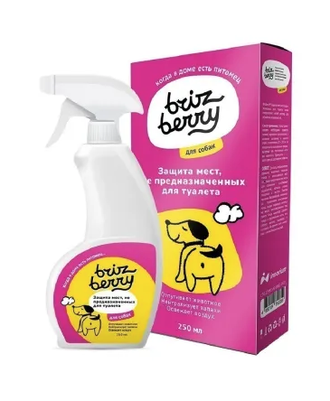 Купить brizberry спрей для защиты мест, не предназначенных для туалета собак