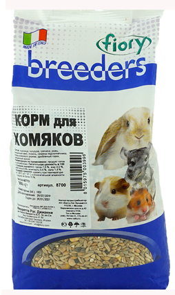 Купить fiory Сухой корм для хомяков breeders