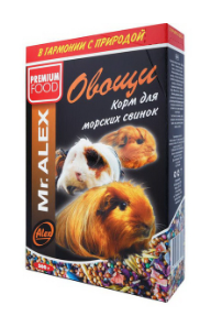 Купить mr.alex Сухой корм для морских свинок "Овощи"