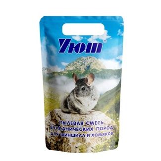 Купить Уют пылевая смесь вулканических пород для шиншилл