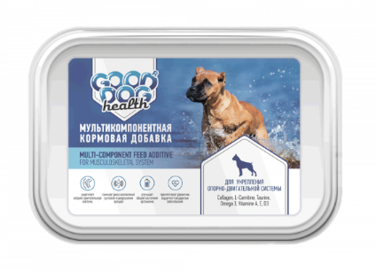 Купить good dog health мультикомпонентная кормовая добавка для собак для укрепления опорно-двигательной системы