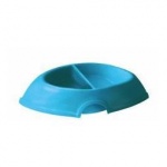 СКИДКА ZOOexpress  миска для кошек овальная двойная