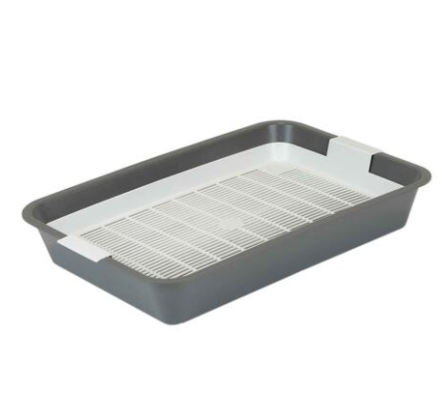 Купить homecat №2 туалет для кошек с сеткой серый