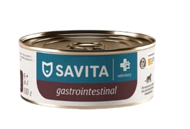 SAVITA vet Gastrointestinal консервы для взрослых кошек при расстройствах пищеварения