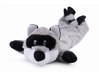 NUNBELL Игрушка-пищалка для собак мягкая "Енот"