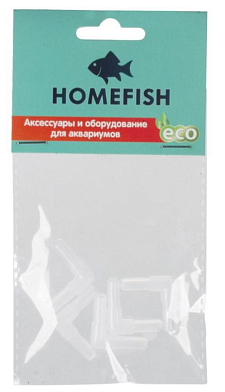 HOMEFISH Соединитель для шланга пластиковый L-образный