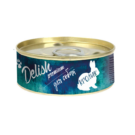Купить delish premium консервы для собак кролик