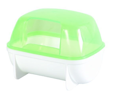 Купить homepet купалка для мелких грызунов пластиковая зеленая
