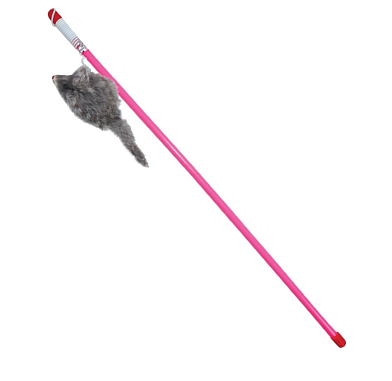 TRIOL игрушка для кошек Дразнилка серая мышка