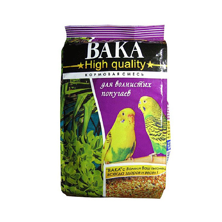 Купить Вака high quality сухой корм для волнистых попугаев