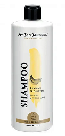Купить iv san bernard traditional line banana шампунь для шерсти средней длины