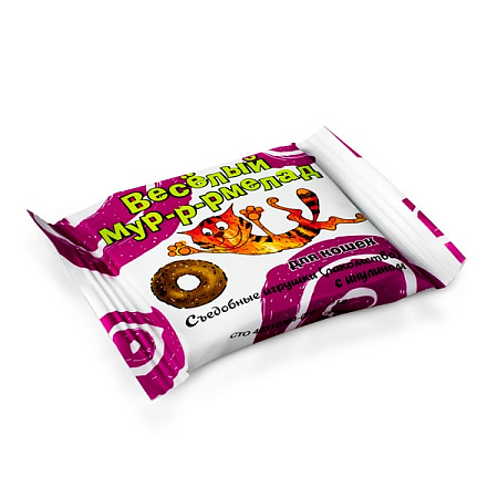 Купить ВЕДА лакомства для кошек весёлый мур-р-рмелад с инулином