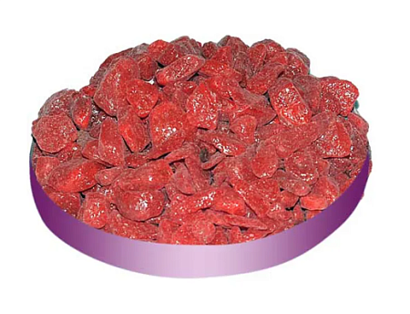 Купить Тритон Грунт натуральный, красный блестящий крупный