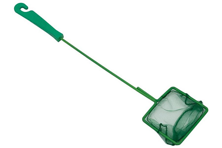 Купить homefish сачок аквариумный металлический с пластиковой ручкой