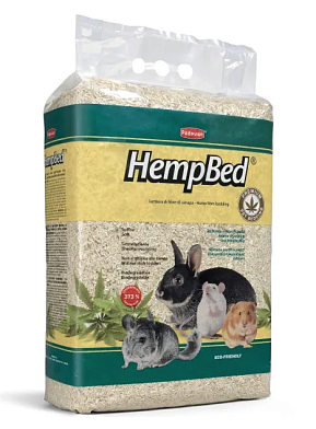 Padovan Hemp Bed подстилка из пенькового волокна для мелких домашних животных, кроликов, грызунов