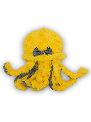 Elder Club игрушка для собак Медуза желтая