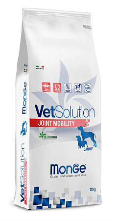 Купить monge vetsolution dog joint mobility сухой корм для взрослых собак всех пород при заболеваниях суставов