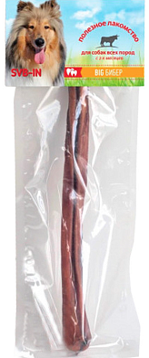 SVB-IN BIG лакомство для собак средних и крупных пород, бибер бычий