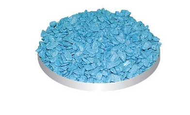 Тритон Грунт натуральный, голубой блестящий