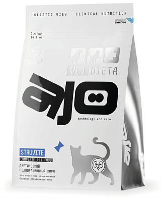 AJO Vet Dieta Struvite Сухой корм для кошек при мочекаменной болезни струвитного типа