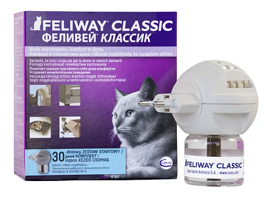 Feliway Classic диффузор + флакон для коррекции поведения кошек