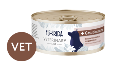 Купить florida vet gastrointestinal, консервы для взрослых собак при расстройствах пищеварения