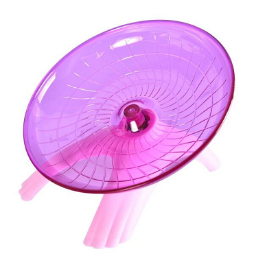 Homepet игрушка  беговое колесо для мелких грызунов пластиковое