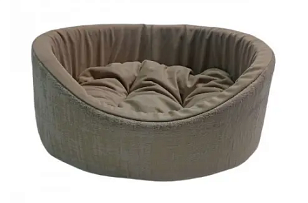 Купить homepet indigo mocco лежак коричнево-золотистый для собак и кошек 