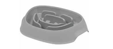 Moderna миска пластиковая для медленного кормления для кошек и собак, оливкового цвета