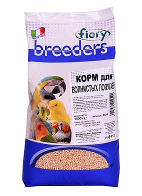 Fiory сухой корм для волнистых попугаев "Breeders"