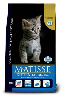 Farmina Matisse Kitten сухой корм для котят до 12 месяцев, беременных и кормящих кошек с курицей