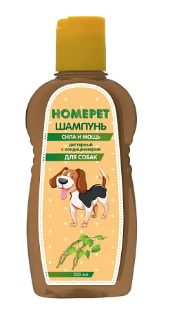 Купить homepet СИЛА И МОЩЬ шампунь-кондиционер для собак дегтярный