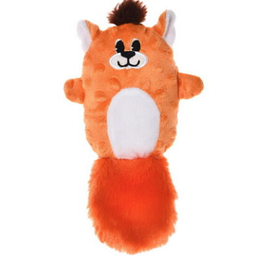 HOMEPET Premium игрушка для собак лиса с пищалкой