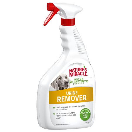 Купить nature's miracle спрей уничтожитель пятен и запахов от мочи собак