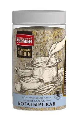 Четвероногий Гурман Золотые рецепты Богатырская каша для собак
