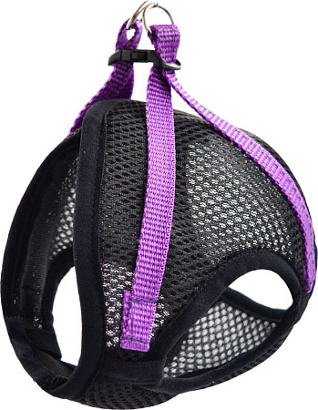 Купить zooexpress fresh line шлейка жилет для собак, сиреневая