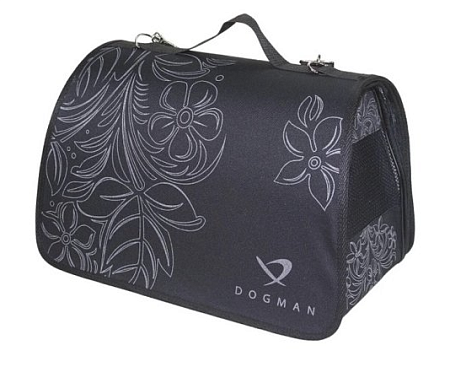 Купить Догман Сумка-переноска для собак и кошек Лира черная