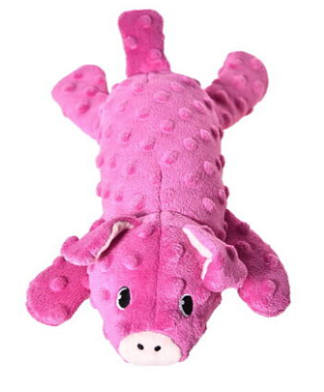 HOMEPET Premium игрушка для собак поросенок с пищалкой плюш