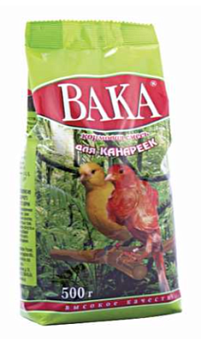 Вака сухой корм для канареек